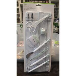 New Cricut 9pc Essential Sewing Tool Kit Includes 13" Portable Trimmer